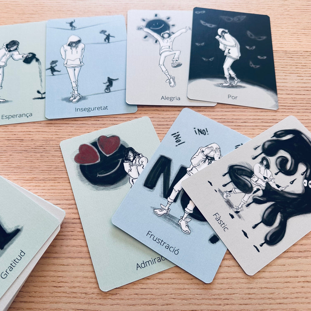 Cartas para la Expresión Emocional – Baraja de 33 cartas para psicología y educación emocional